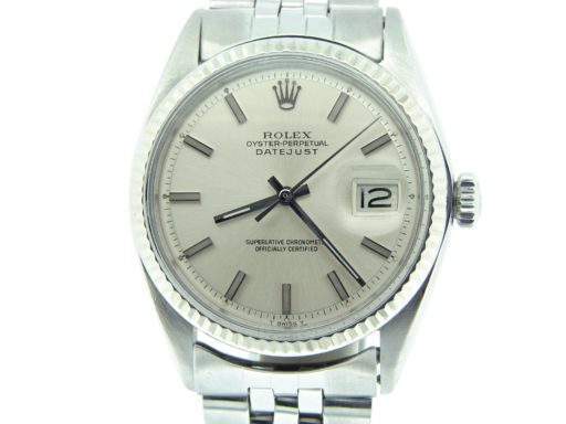 Rolex Stainless Steel Datejust 1601 Silver -1