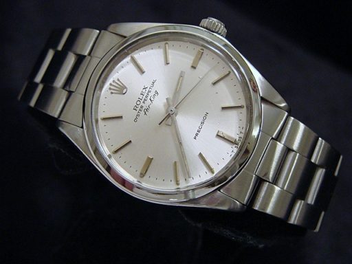 Rolex Stainless Steel Air-King 5500 Silver-4