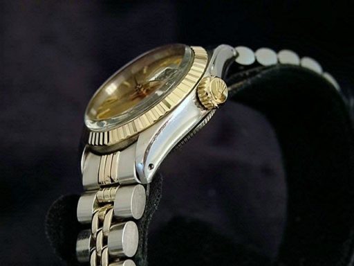 Rolex Two-Tone Date 6917 Bronze -3