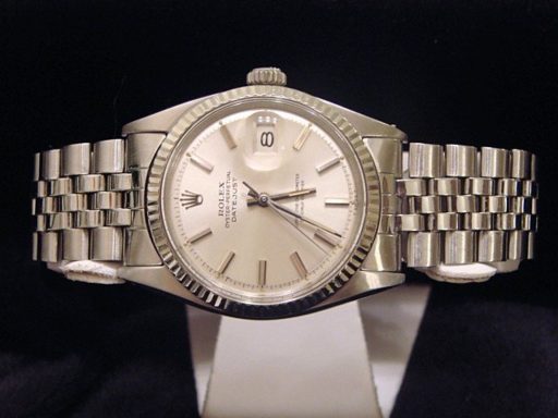 Rolex Stainless Steel Datejust 1601 Silver -6