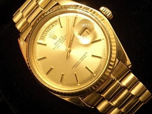 Rolex 18K Yellow Gold Day-Date President 1803 Champagne -5