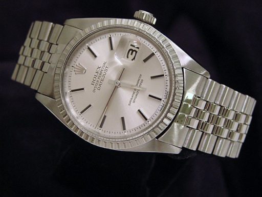 Rolex Stainless Steel Datejust 1603 Silver -5