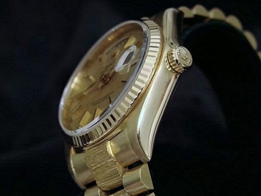 Rolex 18K Yellow Gold Day-Date President 18038 Champagne -3