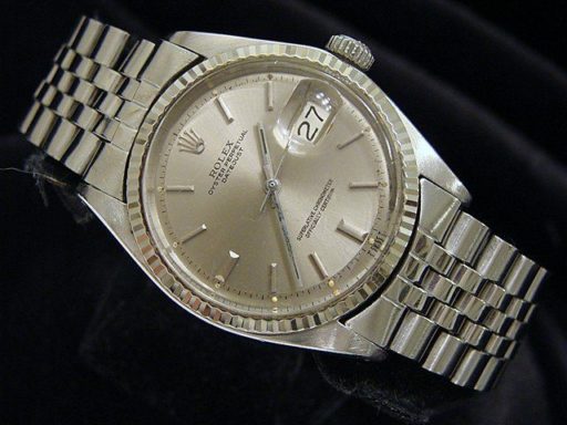 Rolex Stainless Steel Datejust 1601 Silver -3