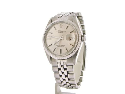 Rolex Stainless Steel Datejust 1603 Silver -4