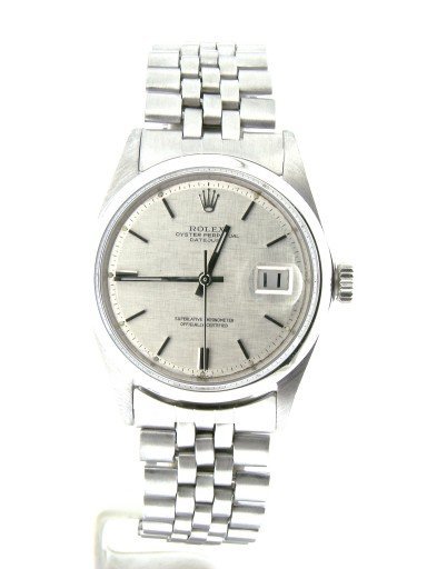 Rolex Stainless Steel Datejust Silver -6