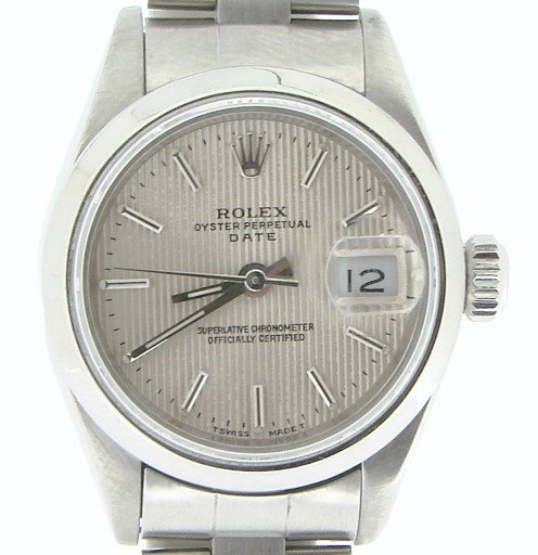 Rolex Stainless Steel Date 69160 Silver -1