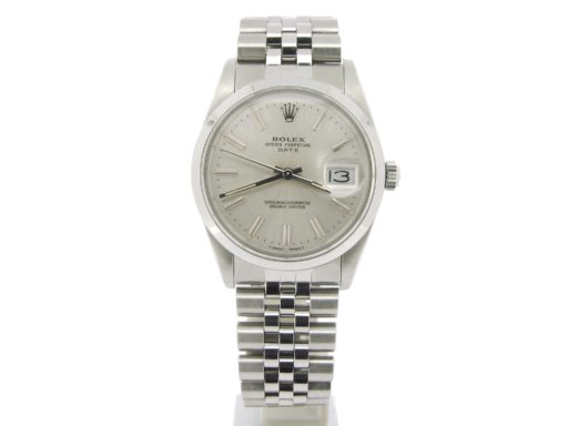 Rolex Stainless Steel Date 15000 Silver -5