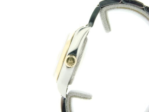 Rolex Two-Tone Datejust 79163 White Arabic & Diamond-7