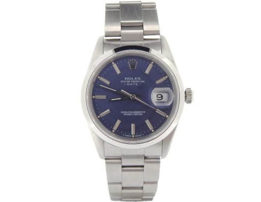 Rolex Stainless Steel Date 15200 Blue -7