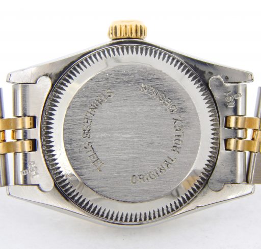 Rolex Two-Tone Oyster Perpetual 67193 Champagne -2