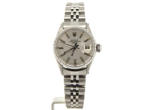 Rolex Stainless Steel Date 6516 Silver -6