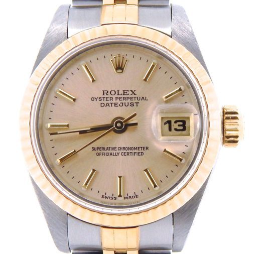 Rolex Two-Tone Datejust 69173 Rose -1