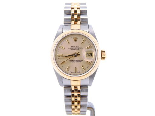 Rolex Two-Tone Datejust 69173 Rose -7