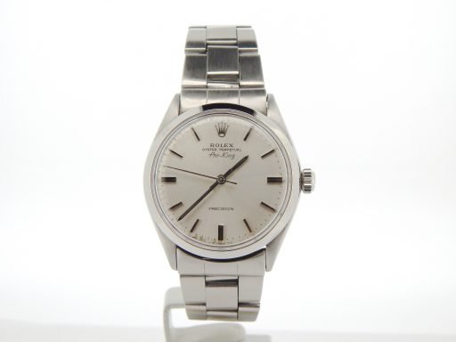 Rolex Stainless Steel Air-King 5500 Silver-7