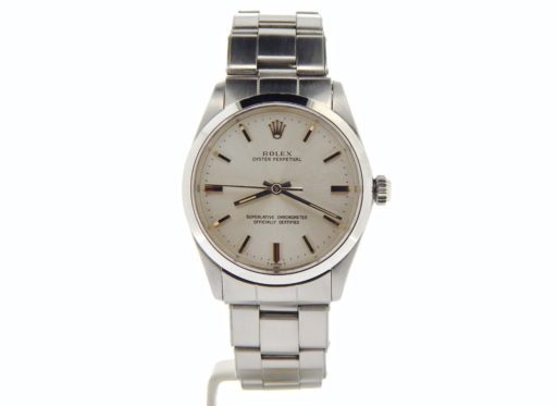 Rolex Stainless Steel Oyster Perpetual 1002 Silver -7