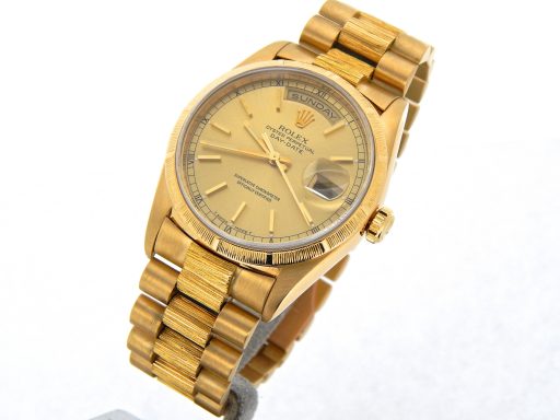 Rolex 18K Yellow Gold Day-Date President Champagne -6