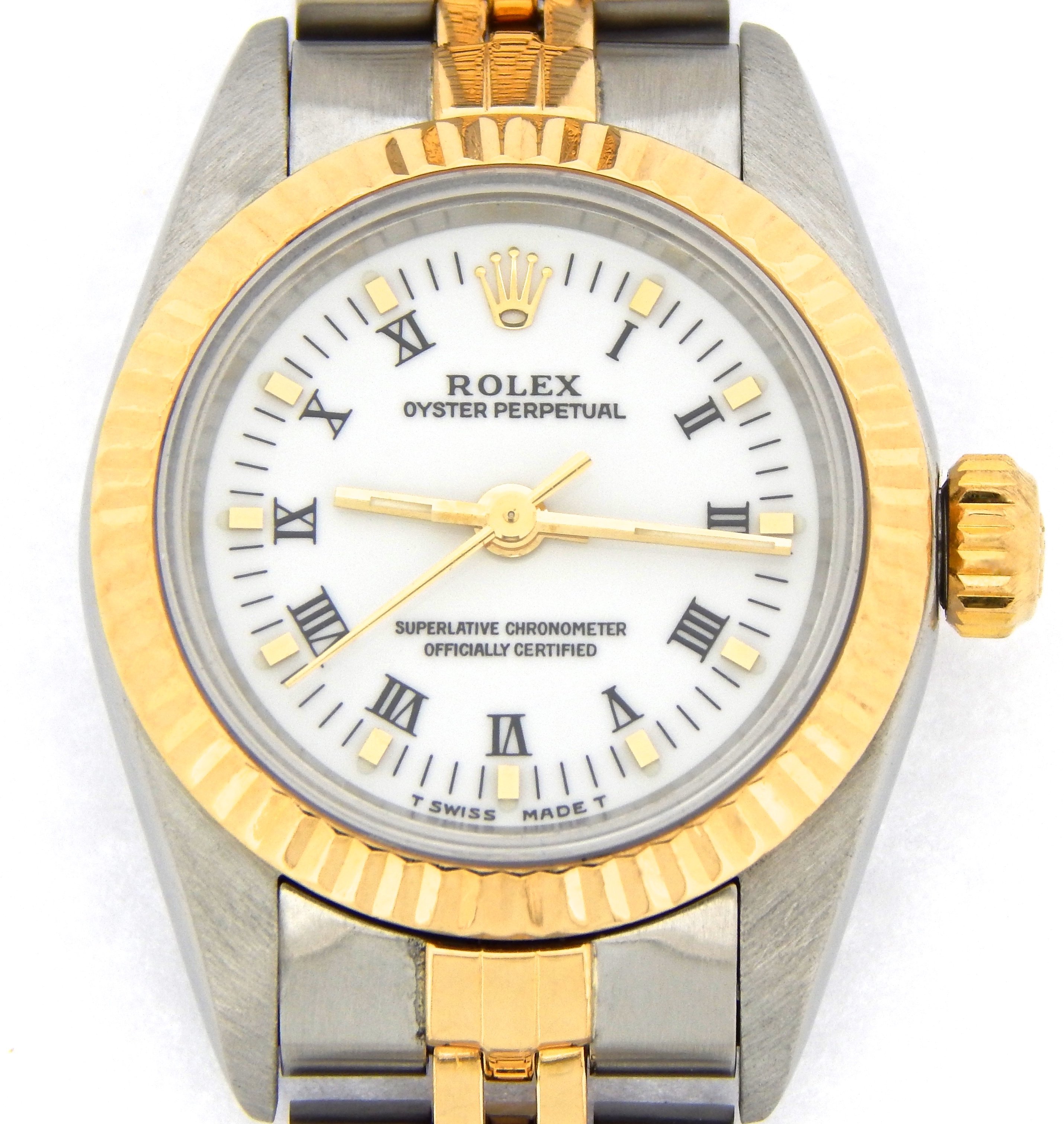 Rolex Ladies 2Tone Oyster Perpetual 