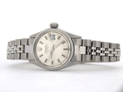 Rolex Stainless Steel Date 6516 Silver -8