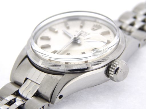 Rolex Stainless Steel Date 6516 Silver -5