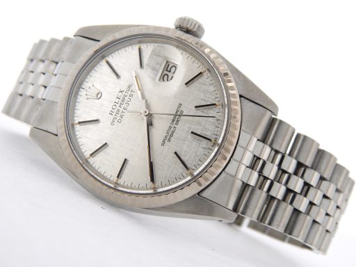 Rolex Stainless Steel Datejust 16014 Silver -8
