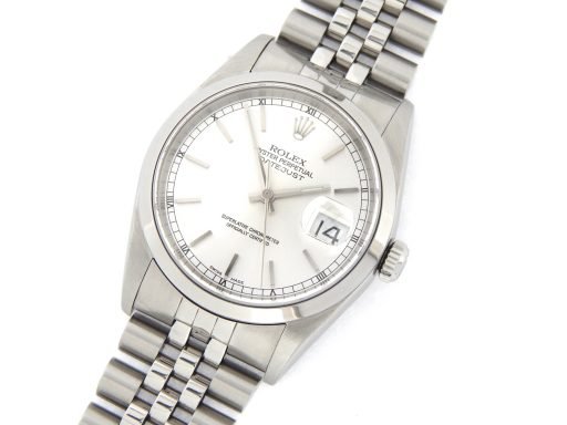 Rolex Stainless Steel Datejust 16200 Silver -5