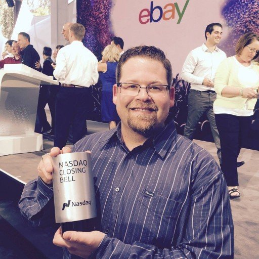 Matt Becker, CEO, Visits NASDAQ To Help eBay Ring The Closing Bell