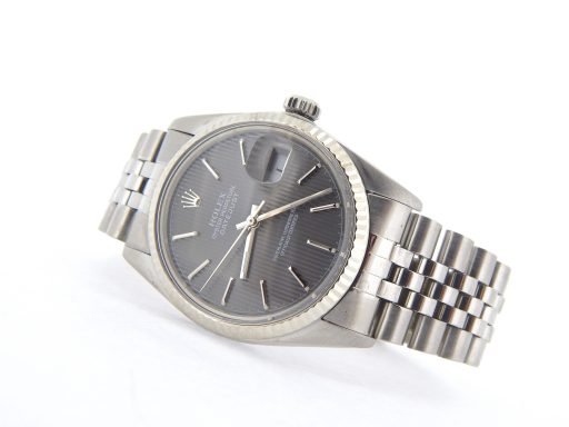 Rolex Stainless Steel Datejust 16014 Slate -8