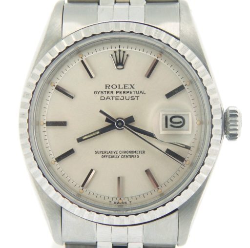 Rolex Stainless Steel Datejust 1603 Silver -1