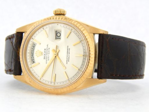 Rolex 18K Yellow Gold Day-Date President 1803 Silver -6