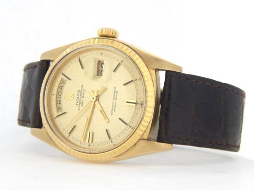 Rolex 18K Yellow Gold Day-Date President 1803 Champagne -3