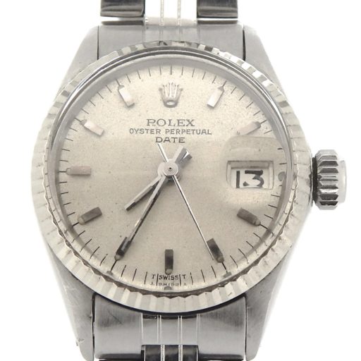 Rolex Stainless Steel Date 6517 Silver -1