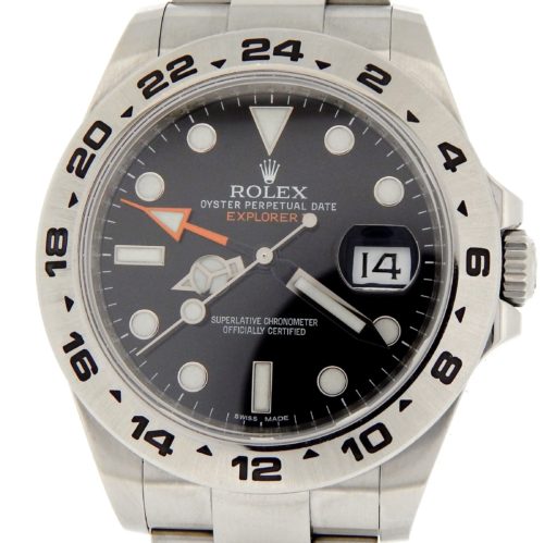 Rolex Stainless Steel Explorer II 216570 Black -1