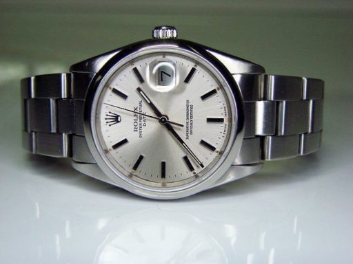 Rolex Stainless Steel Date 15200 Silver -6