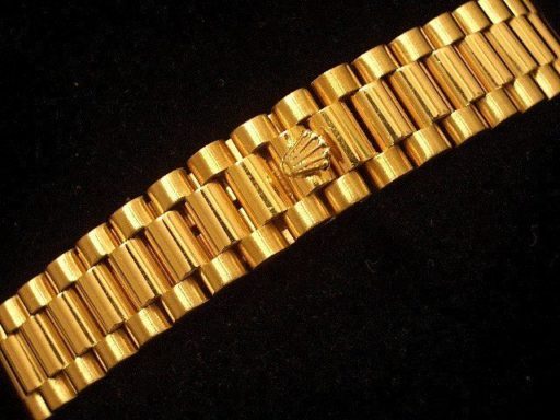Rolex 18K Yellow Gold Datejust 69178 White Roman-1