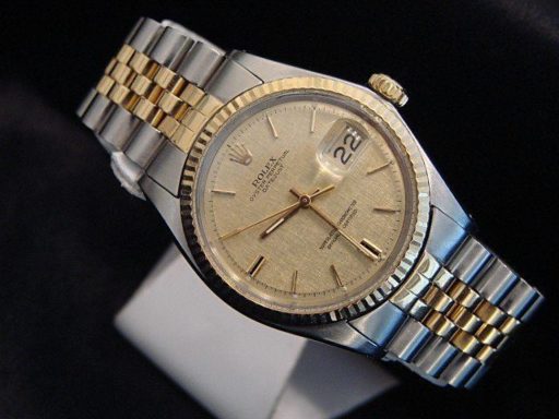 Rolex Two-Tone Datejust 1601 Gold -3