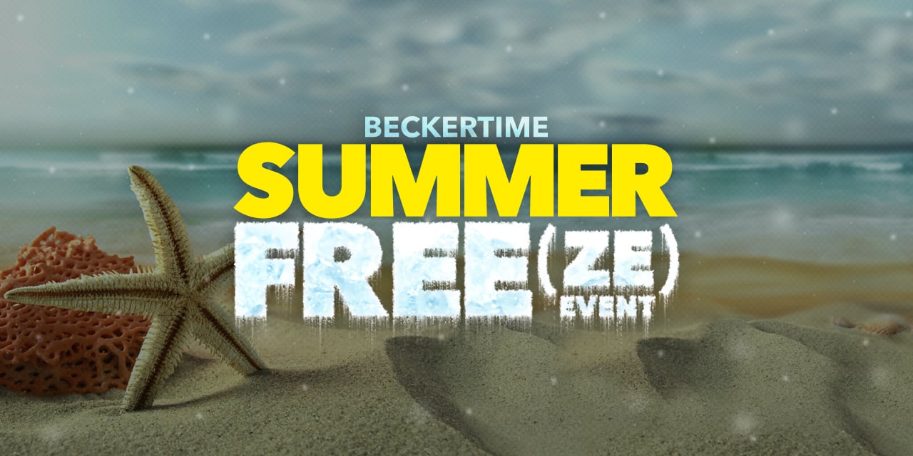 Post image for Announcing BeckerTime’s Summer Free(ze) Event
