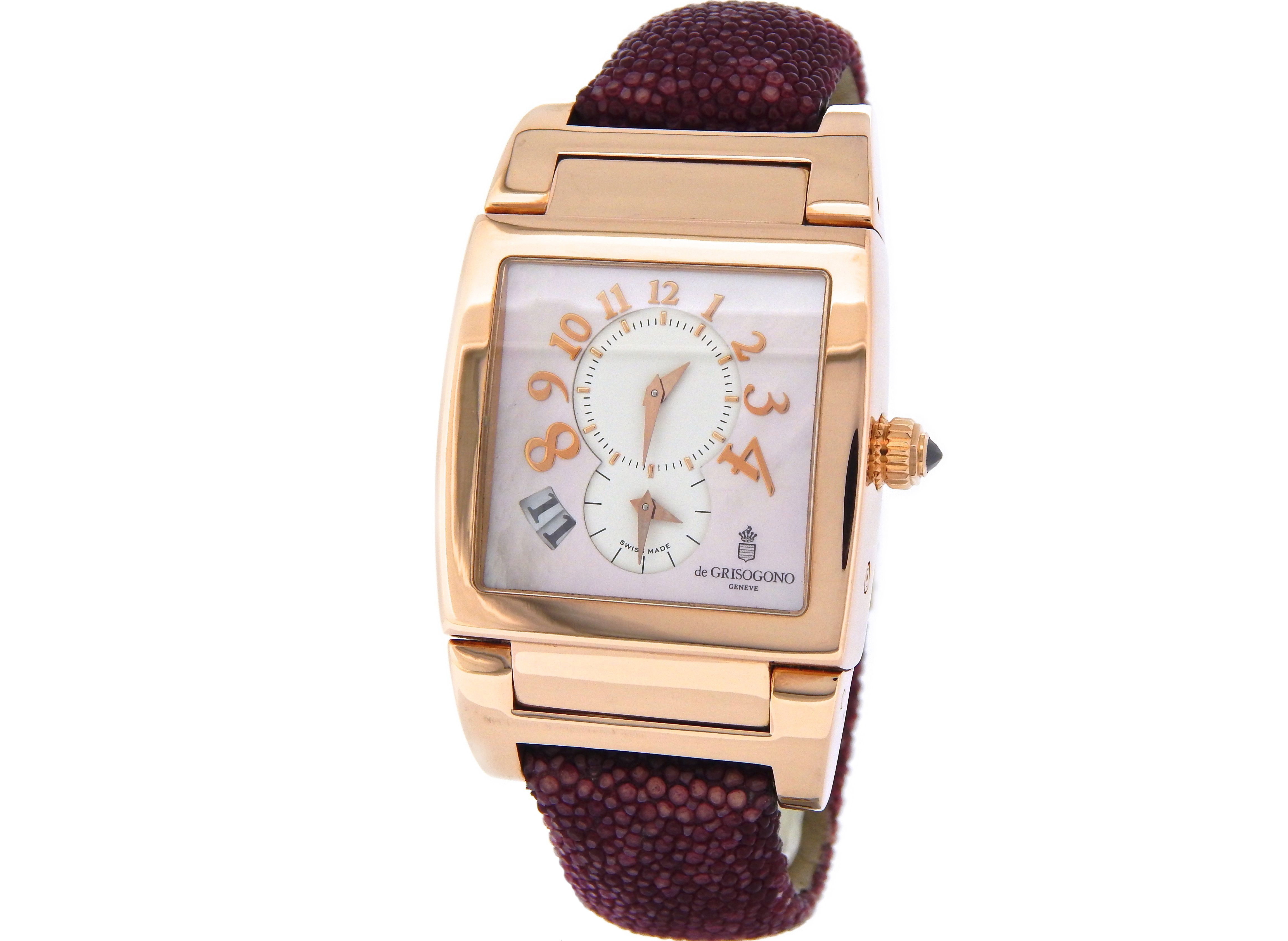 De Grisogono Instrumento Grande 18k Rose Gold – Watch Collectors