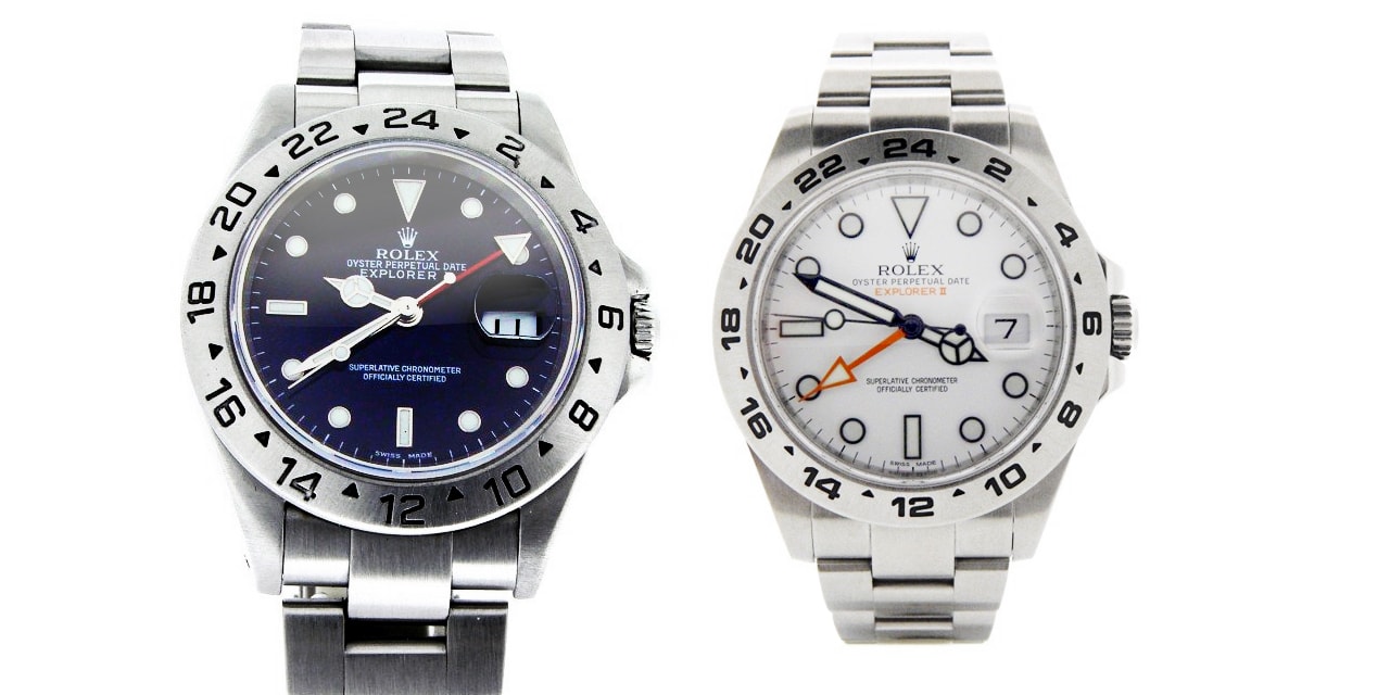Post image for What’s the Difference? The Rolex Explorer II 40mm Vs. The Rolex Explorer II 42mm
