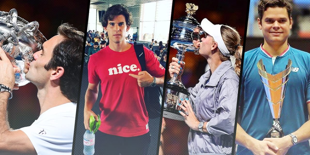 Tennis Players and Rolex - Top Players 