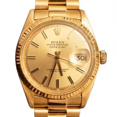 Rolex 18K Yellow Gold Datejust 1601 Champagne – 1