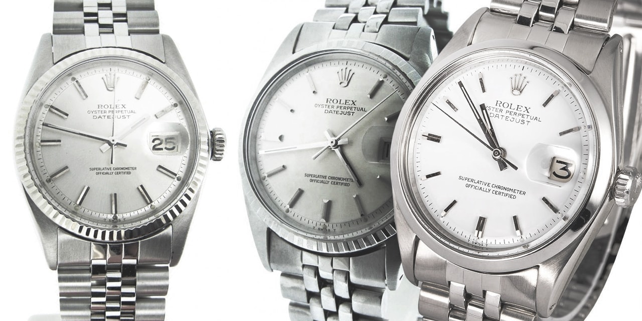 Post image for Stainless Steel Rolex Datejust Compare: 1600, 1601, 1603 vs. 16000, 16014, 16030