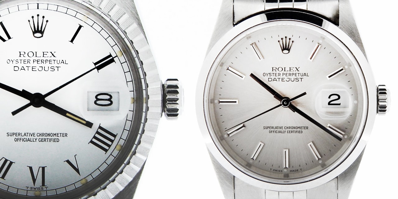 Post image for Stainless Steel Rolex Datejust Compare: 16000, 16014, 16030 vs. 16200, 16234, 16220