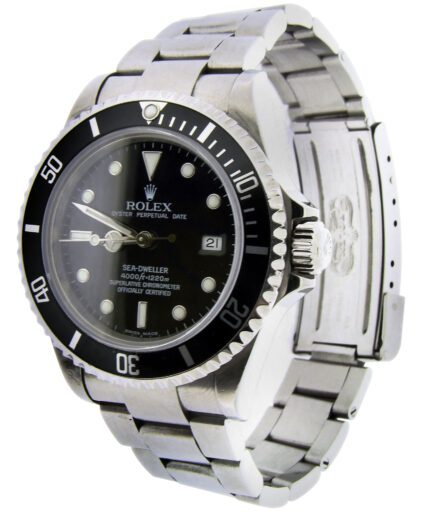 Mens Rolex Stainless Steel Sea-Dweller Black 16600