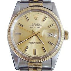 Mens Rolex Two-Tone 18K/SS Datejust Champagne 16013 (SKU 8517894BCMT)