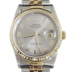 Mens Rolex Two-Tone 18K/SS Datejust Slate Roman 16233 (SKU DJ131111MT)