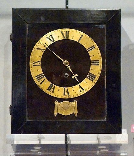 Spring-driven pendulum clock