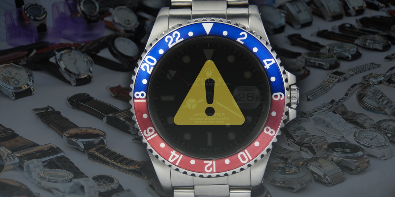 Post image for The Perils of Fake Rolex Watches