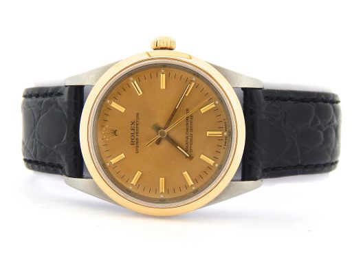 Rolex Two-Tone Oyster Perpetual 14203 Gold -7