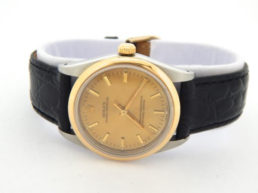 Rolex Two-Tone Oyster Perpetual 14203 Gold -6